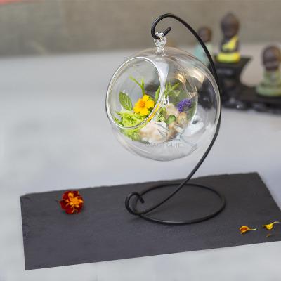 China Viable Best-Selling Double Glass Bowl Hanging Basket Tableware Is Customizable for sale