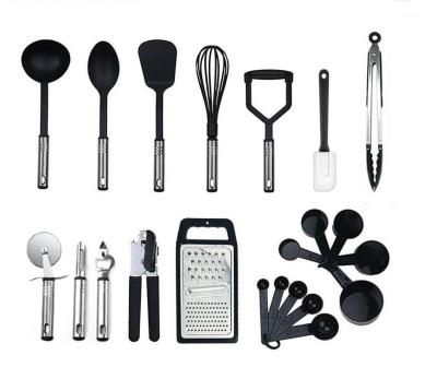 China 22 Pieces Sustainable In 1 Set Silicone Kitchen Accessories Cooking Tools Kitchenware Silicone Kitchen Utensils for sale