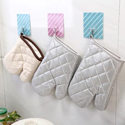 China Heat Glove Contemporary High Temperature Anti-scalding Thickened Silver Pastebrushing Glove for sale