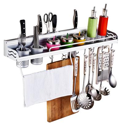 China Sustainable Kitchen Rack Wall Mounted Kitchen Provides Punch Free Storage Rack Kitchen Set for sale