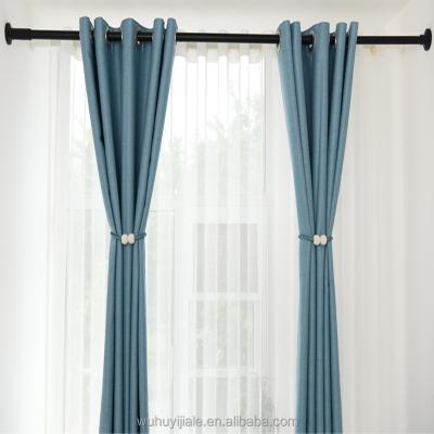 China China wholesale CLASSIC modern style curtain rod punchless telescopic length 3.74-4.24m in stock for sale