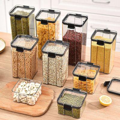 China Freshness Keeping Pantry Organization Storage For Airtight Kitchen Kitchen Containers Plastic Storage for sale