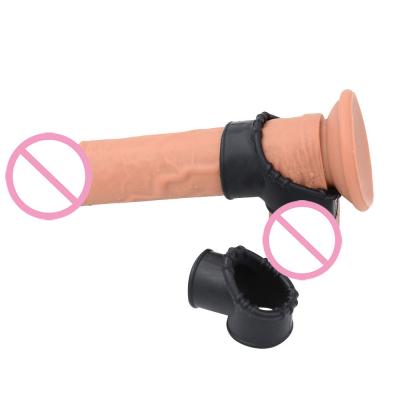 China BDSM Toys Three-Beam Lock Ring Delay Ring Dildos Lock Fine Precision Ring Manufacturers Fun Silicone Toys for sale