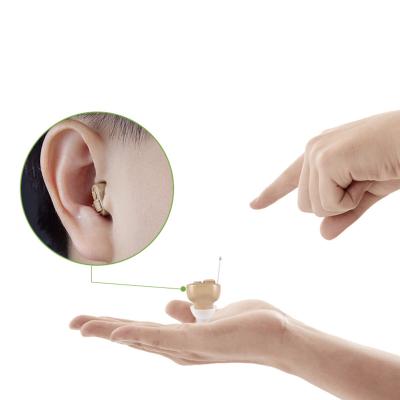 China More Glory Mini Invisible Sound Enhancer Digital Hearing Aid for Deaf VHP-601 for sale