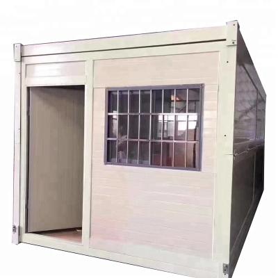 China Modern Cheap portable 20ft prefabricated folding modular homes mobile container house for sale