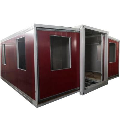 China Carport Luxury two bedroom full furniture container home prefab house for sale