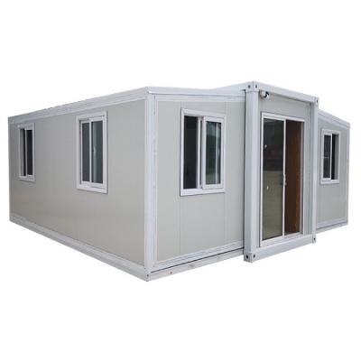 China Parking Lot 20ft 40ft Prefab Expandable Container Homes for sale