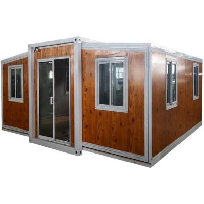 China Modern Foldable Container Villa Homes Portable Expandable Low Cost 2 Bedroom Luxury Container Home for sale