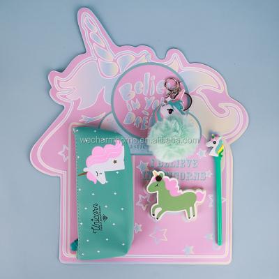 China 2020 Back to School Unicorn Kids Stationery Gift Set Christmas Gift Set for Boys and Girls SOP.140420.0012 for sale