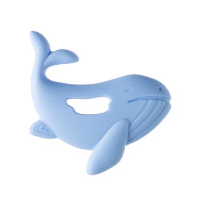 China 100%food grade Silicone Baby Teethers Baby Teethers Whale Chew Fruit Sea Animal Toy Set Educational Box Food Grade Baby Gift Sensory Safe Silicone Teether for sale