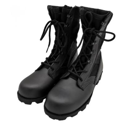 China Breathable Outdoor Breathable High-top Black Boots Mountaineering Training Desert Tactical Boots for sale