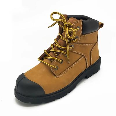 China High Quality Factory Original Genuine Leather Steel Toe Fashion Custom Safety Boots Wholesale Logo for sale