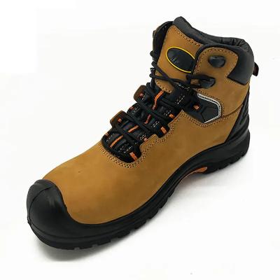 China Wholesale High Quality Steel Toe Anti Sensational Indestructible Safety Shoes Waterproof Work Boots For Men for sale