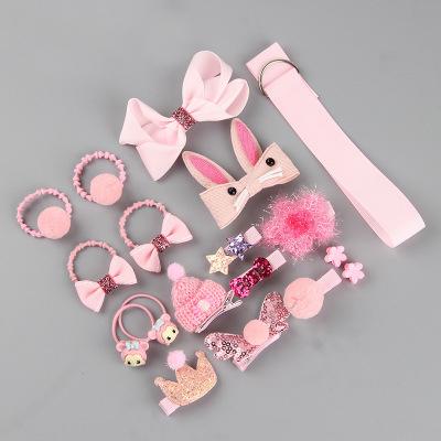 China 2020 Fashionable Hot Selling High Quality Baby Hair Accessories Kids Hair Accessories Set Cute Mix Designs for sale