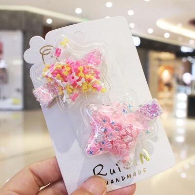 China New Fashion Children's Cute Bow Hair Clips BB Clip Hair Side Pin Hair Accessories Lovely For Baby for sale