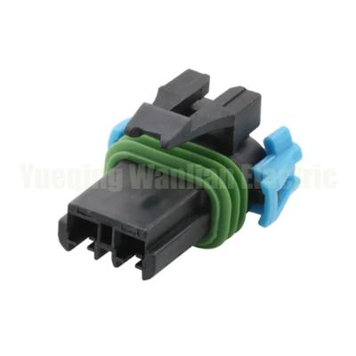 China 15300027 Two Pin Automotive Connector Female Sensor Plug Car Plug Connector for sale