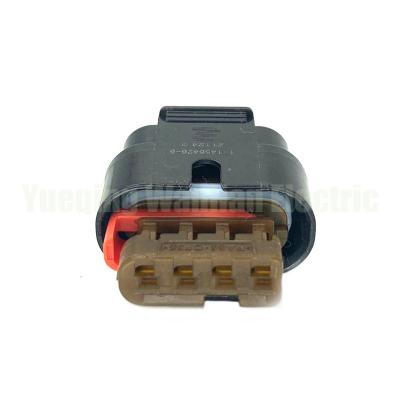 China 4 pin 1-1456426-6 female Auto Sensor Connector Plug Oxygen Sensor Connector for sale