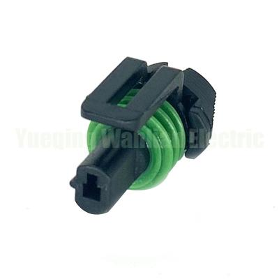 China 1 Pin 15345499 15336376 Auto Accessories Car Cable Wiring Waterproof Connector Female Socket AC Assembly for sale