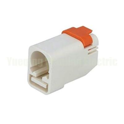 China 1 Pin 73403-6261 Plug Female Straight Crimped White Waterproof Automotive Electrical Connector for sale