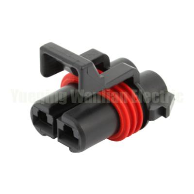 China 12052613 Auto Plug 2 Pin Wire Harness Connector Waterproof Electric Cable Connector for sale