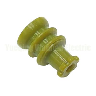 China RS220-01100 Green Rubber Wire Seal Auto Superseal Wire Seal For Auo Wiring Connector for sale