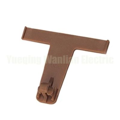 China PP1707001 Automotive Connector Clip Wire Cover Brown Auto Wiring Harness Plugs OEM for sale