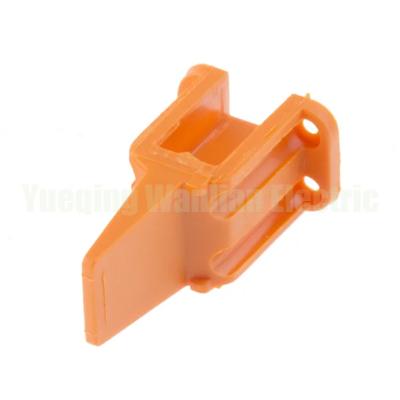 China WM-4S Automotive Connector Locks Wire To Wire Orange Secondary Position Assurance Seal for sale