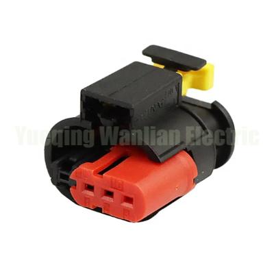 China 3 Pin 284426-1 284425-1 Waterproof Automotive Wire Connector / Ignition Coil Connector for sale