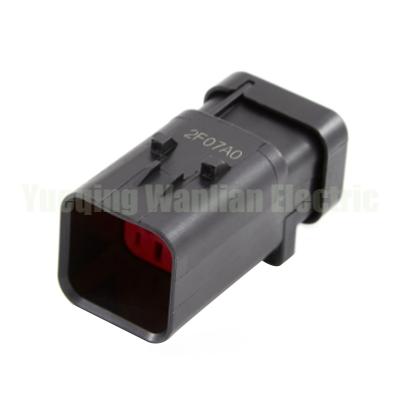 China 776434-1 AMPSEAL Sealed Male Wire Connector 6 Pin For Digger Excavator Camshaft Sensor Plug Harness for sale