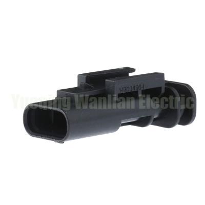 China 3 Pin 1-1703494-1 Wasserdichtes Steckverbinder für Parksensor Elektrische Augensteckdose zu verkaufen