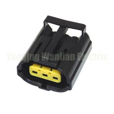 China 3 Pin 344273-1 weibliche ökonoseal elektrische Mehrfachanschluss Auto Stecker Wasserdichte Steckdose für Auto zu verkaufen