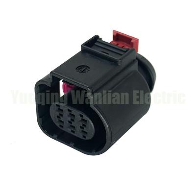 China 6 Pin 4H0973713 Elemento de controlo da válvula de aceleração Sensor de temperatura automático Conector de deflação à venda