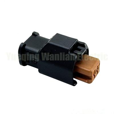 China 2 Pin 1801175-6 AC Montage Automobil Scheinwerfer Sensor Verkabelung Steckdose für Auto wasserdichte Stecker zu verkaufen