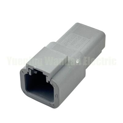 China 2 pin DTP04-2P ATP04-2P DEUTSCH DTP Conector de recipiente gris Conector eléctrico impermeable en venta