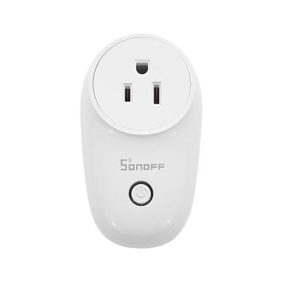 China Smart Socket Mini Plug Power Work With Wireless Alexa Google Home Assistant IFTTT Wifi Smart Home Wall Switch SONOFF S26 USA WiFi for sale