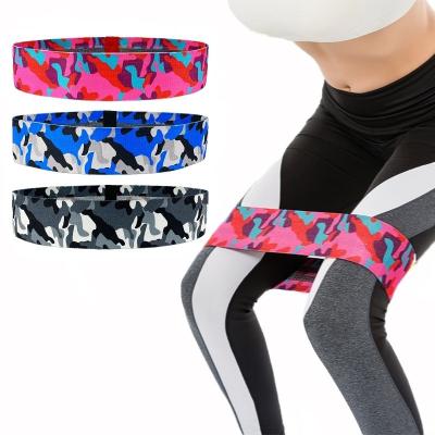 China Recyclable Buttocks Lovely Thermal Fitness Buttocks Recyclable Thermal Resistance Band Yoga Ring Tension Yoga Ring Hip Camouflage Transfer Non-Slip Squat Ring for sale