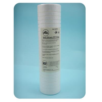 China Easy Operation MUL Grooved Polypropylene PP Deposit Water Filter for sale