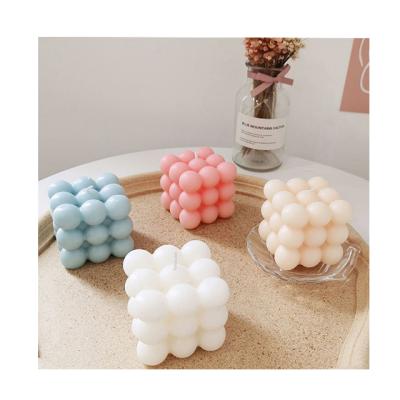 China Wholesale Customized Cute Romantic Bubble Candle Small Candles Aromatherapy Scented Relaxation For Birthday Gift for sale