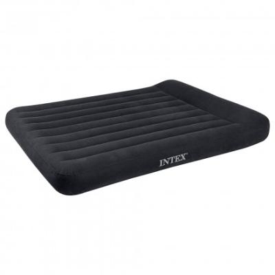 China Dropstitch and PVC Model#64106 76*191*25CM Intex - King Pillow Rest Classic Air Mattress - Black for sale