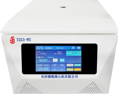 China Niedriggeschwindigkeitsbank Top Zentrifuge Maschine maximale relative Zentrifugalkraft 5350xg zu verkaufen