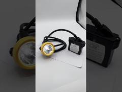 KL5LMD2 20000lux Portable LED Mining Headlamp With Blue Rear Light