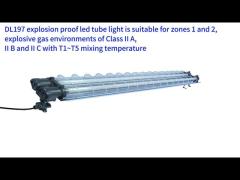 DL197 Tube T8 LED Explosion Proof Light 2*16w AC110-240V IP66