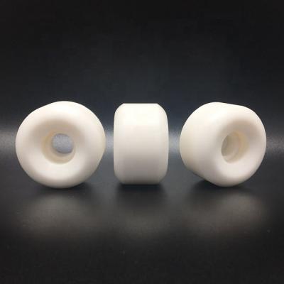 China Wholesale PU Round Side X Shape Wide Skateboard Wheels 50MM for sale