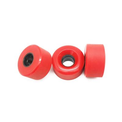 China Skate Shoes Quad Roller Skate Wheels 58MM Roller Derby Wheels PU Speed ​​Wheels for sale