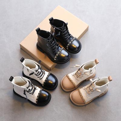 China Waterproof Fashion Very Cheap Children's Martin Boot Girls 2021 New Ankle Boot for sale