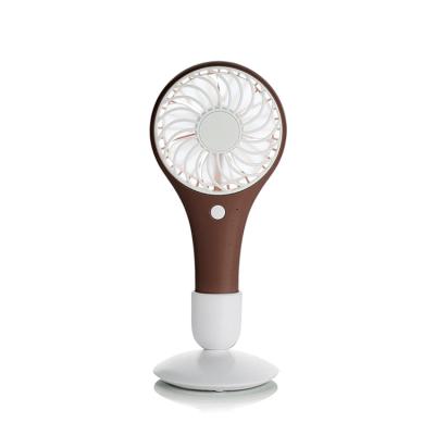 China Silicone Handle Prevent Skidding Mini Usb Water Drop Desktop Portable Fan For Home for sale