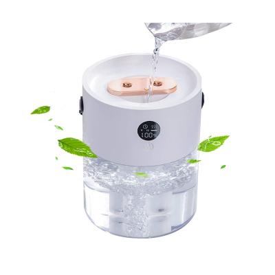 China Modern Desktop Air Purifier Mini Air Purifier Humidifier Cool Two Jet Modes New Arrival Good Quality Ultra-Quiet Mist Portable Sprayer for sale