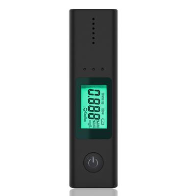 China Quick Check Professional-Grade Accuracy Breath Alcohol Tester Portable Personal Breathalyzer with LCD Digital Display Get Results Quickly for sale