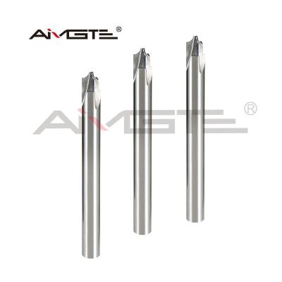 China Customized Carbide End Mill 4 Flutes Corner Radius End Mill For Soft Metals for sale