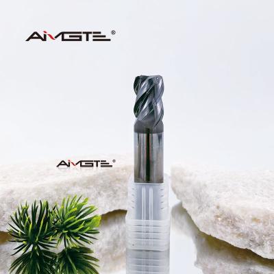 China Stainless Steel Machining Carbide Bull Nose End Mill Short Flute High Rigidity Design  for sale